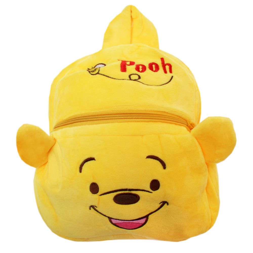 Rucsac cocolino pentru copii, Winnie The Pooh, galben, Recostore, 32x25x12 cm, REC1121