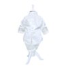 Costum Micul Print, alb, pentru botez, 4 piese, camasa, sacou, pantaloni, palarie, pentru baieti, REC1154 - imagine 3