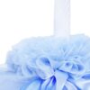 Set complet pentru botez, lumanare si trusou, alb-bleu, cu mesaj �Cu drag de la nasi�, 7 piese, REC404 - imagine 5