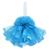 Set complet pentru botez, lumanare si trusou, alb-turcoaz, cu mesaj �Cu drag de la nasi�, 7 piese, REC405 - imagine 2