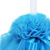Set complet pentru botez, lumanare si trusou, alb-turcoaz, cu mesaj �Cu drag de la nasi�, 7 piese, REC405 - imagine 4