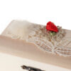 Cutiuta cufar pentru prima suvita, handmade, ivoire, 10x5x5 cm, Recostore, REC1802 - imagine 2
