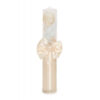 Set trusou si lumanare cu ingeras pentru botez, alb-ivoire, 7 piese, Recostore, REC1747 - imagine 6