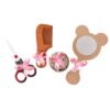 Tavita rotunda cu Paw Patrol pentru taierea motului, 30 cm, dantela roz, 6 piese, Recostore, REC1969/46 - imagine 3