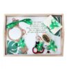 Set tava pentru taiere mot la baieti, model cu Safari, verde, 6 piese, 35x20 cm, REC1967/131 - imagine 3