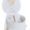 Cutie trusou pentru botez, Model Ingeras, culoare ivoire, 8 piese, Recostore®, REC2520 - imagine 2