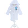 Set pentru prima baita cu nasii, halat, prosop si body, Strumfi, REC2544 - imagine 5