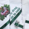 Set trusou si lumanare pentru botez, model Safari, 7 piese, verde, Recostore®, REC2595 - imagine 3