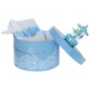 Trusou botez baieti 9 piese bleu cu carusel, REC3012 - imagine 4