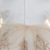 Rochita alb-crem cu benita si botosei pentru botez de fete, Recostore®, REC3037 - imagine 3