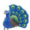 Jucarie plus paun, albastru, dimensiune 25x30 cm, REC2965 - imagine 3