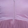 Rochie roz pudrat pentru botez, 2 piese bentita si rochie, Recostore, REC1698