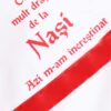 Trusou botez cu ingeras, alb-rosu, mesaj „De azi sunt crestin” imprimat, 6 piese, Recostore, REC1733