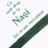 Set trusou si lumanare cu ingeras pentru botez, alb-verde, 7 piese, Recostore, REC1751