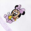 Trusou botez brodat cu Minnie Mouse, alb-lila, 7 piese, Recostore, REC1768