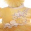 Set trusou complet pentru botez de fete, Lumanare, Trusou, Rochita si pantofiori Recostore, REC1774