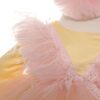 Set trusou complet pentru botez de fete, lumanare, trusou, rochita si pantofi 10 piese, Recostore, REC1787