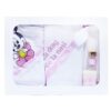 Set trusou complet pentru botez de fete, lumanare, trusou, rochita si pantofi 10 piese, Recostore, REC1787