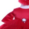 Set trusou complet pentru botez de fete, lumanare, trusou, rochita si pantofi 10 piese, Recostore, REC1788