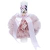 Set trusou complet pentru botez de fete, lumanare, rochita, trusou si pantofiori, 10 piese, Recostore, REC1793