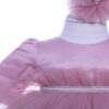 Set trusou complet pentru botez de fete, lumanare roz pudrat cu Pisicuta Aristocrata, rochita roz pudrat, trusou cu Pisicuta Aristocrata si pantofiori, 12 piese, Recostore, REC1796 - imagine 4