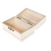 Cutiuta cufar pentru prima suvita, handmade, roz,10x5x5 cm, Recostore, REC1803