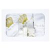 Set trusou si lumanare pentru botez de baieti, ivoire, coroana de print si , 8 piese, Recostore, REC1815