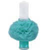 Set trusou si lumanare pentru botez de fete, bebe printesa si verde menta, 8 piese, Recostore, REC1817