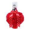 Set trusou si lumanare pentru botez de fete, Buburuza, rosu, 8 piese, Recostore, REC1820