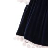 Rochita bleumarin din catifea pentru fete, Recostore, REC1892