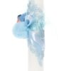 Lumanare bleu de botez cu bebelus atasat, 35x7 cm, Recostore, REC1918