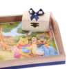 Set tavita pentru taiere mot baieti, Winnie The Pooh si prietenii, 6 piese, bleumarin, 35x20 cm, Recostore, REC1967/15 - imagine 3