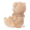 Ursulet de plus cu fular, 15 cm, bej, Recostore, REC2070