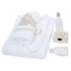 Trusou complet pentru botez premium, lumanare premium, Cu drag de la nasi, Recostore®, REC2118