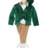 Set complet pentru botez de baiati, 14 piese, verde, Cu drag de la nasi, Recostore®, REC2122