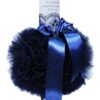 Trusou complet pentru botez baieti, costum bleumarin, trusou brodat "azi m-am crestinat", lumanare cu "Radacini si aripi de la parinti" si pantofiori, bleumarin, 13 piese, Recostore®, REC2130 - imagine 7