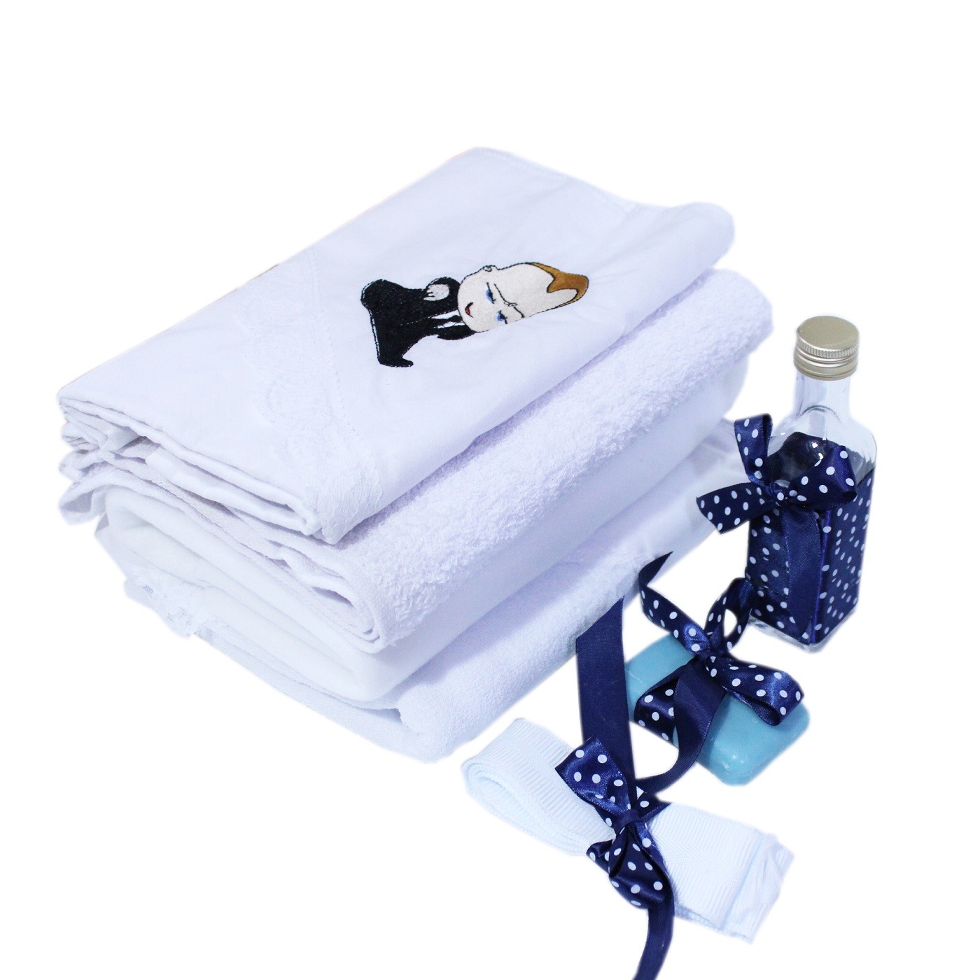Set complet botez cu Bebe Boss, 14 piese, calitate premium, Recostore®, REC2132