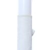 Lumanare botez accesorizata cu catifea alba, 28 cm, Recostore®, REC2161