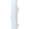Lumanare botez accesorizata cu dantela alba, 35 cm, Recostore®, REC2184