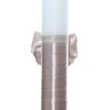 Lumanare botez cu Tom & Jerry accesorizata cu panglica crem, Recostore®, REC2203