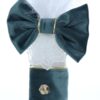 Lumanare pentru botez de baieti, Micul print, Verde smarald, 35x6 cm, Recostore®, REC2286