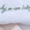 Trusou botez Verde Smarald, "Azi m-am crestinat", Costum de Print, lumanare, trusou, catifea, 13 piese, Recostore®, REC2295