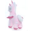 Jucarie de plus, unicorn roz cu sunet, 30x17x17 cm, Recostore®, REC2308