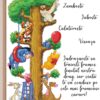 Set tava pentru taiere mot la baieti, model cu Winnie The Pooh, verde, 6 piese, 35x20 cm, Recostore®, REC1967