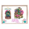 Set tava pentru taiere mot/turta la fete, model Encanto, ciclam, 6 piese, 35x20 cm, Recostore®, REC1967/186