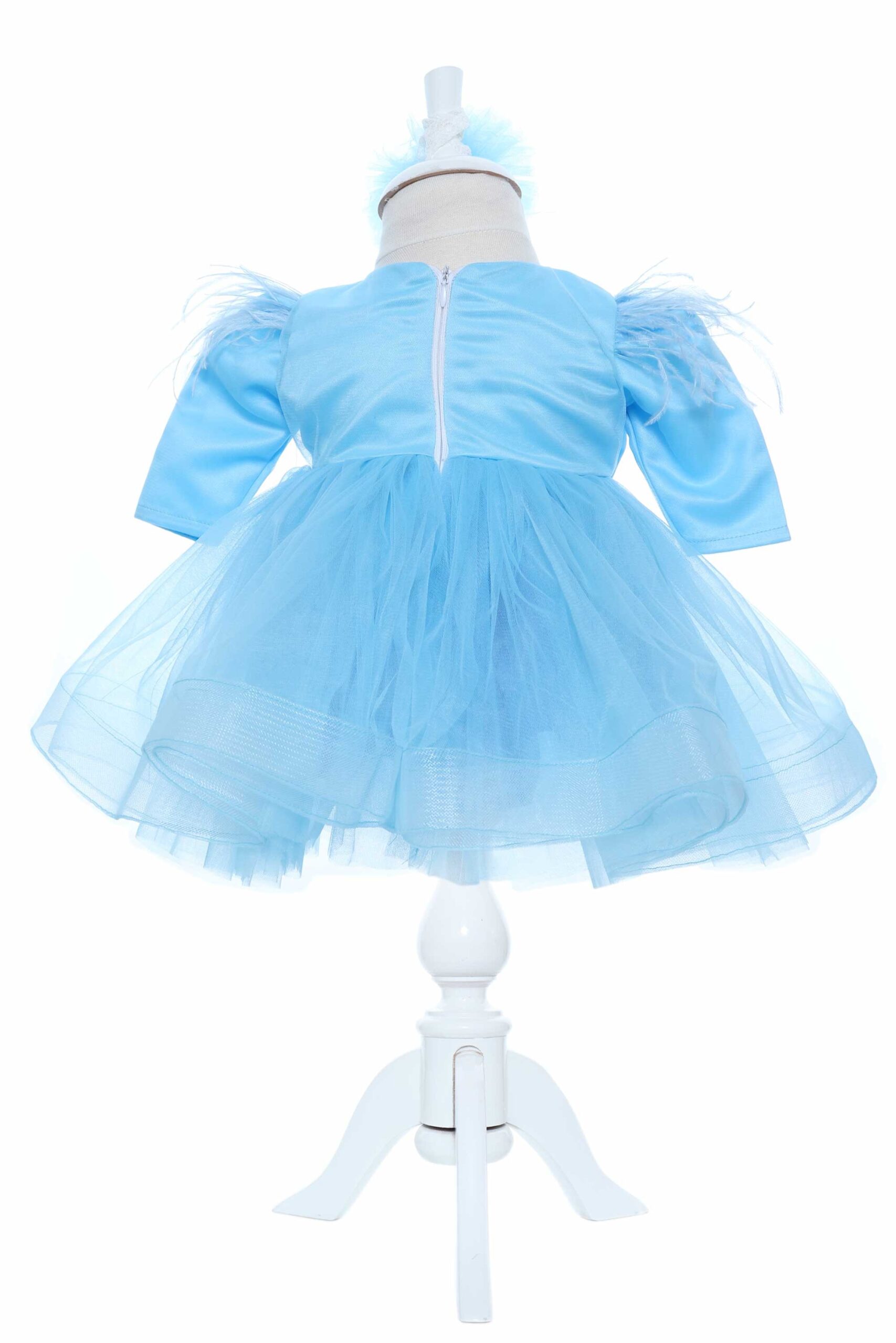 Set trusou complet botez ,rochita cu rijelina, lumanare cu usulet, trusou brodat Cu mult drag de la nasi, Recostore®, REC2467