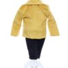 et trusou comple botez, costum galben din catifea, lumanare cu Winnie The Pooh, trusou, Recostore®, REC2479