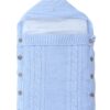 Port bebe tricotat imblanit pentru bebelusi, albastru, Recostore®, REC2485