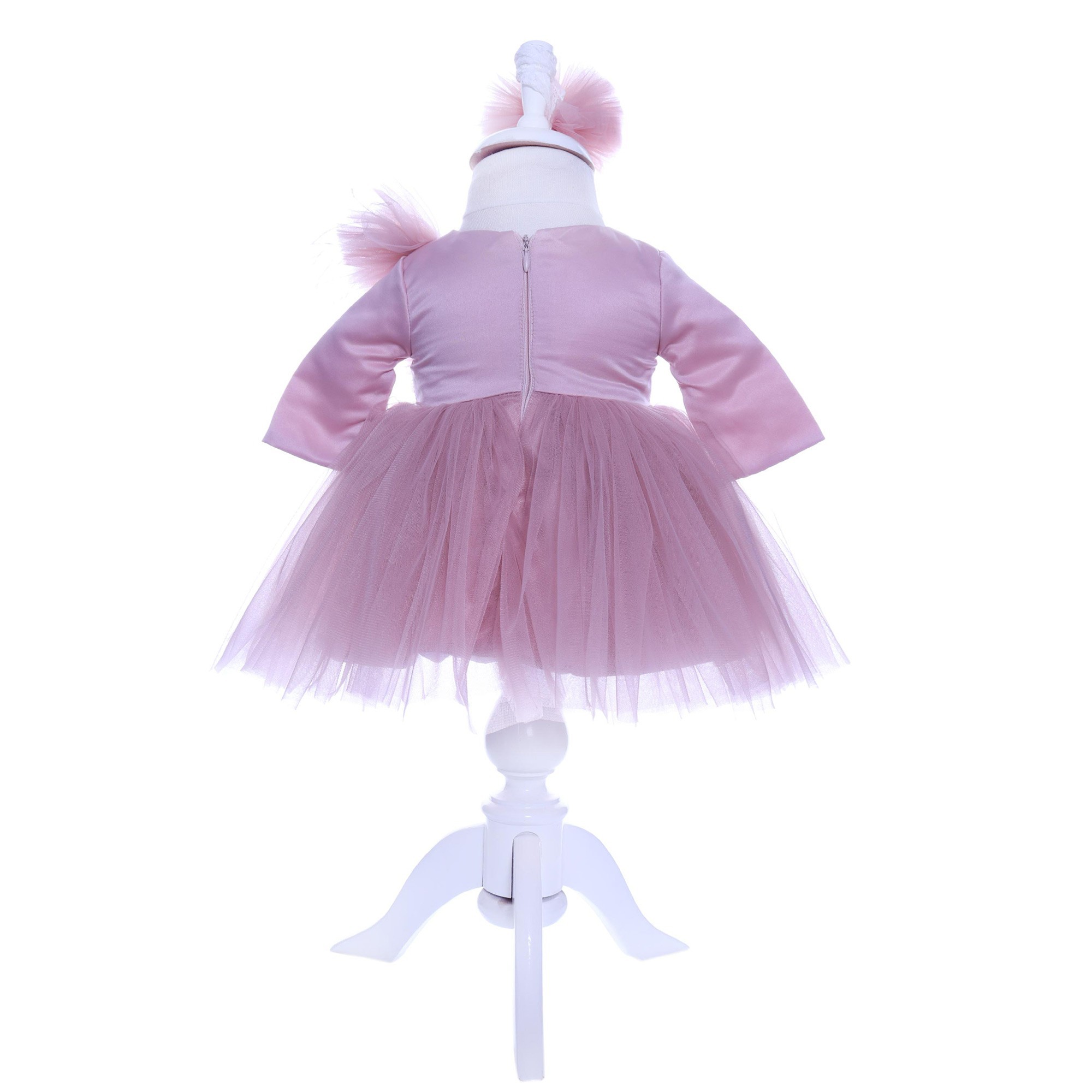 Set trusou complet pentru botez de fete model Zana, 10 piese, Recostore®, REC2494