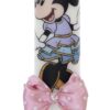 Lumanare botez, model Minnie Mouse, 30x7 cm, roz pudrat,  Recostore®, REC5002/10